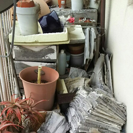 Disposal Cost for Balcony Cleanout