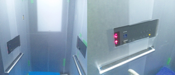 Careful dismantling work to avoid damage to walls and floors