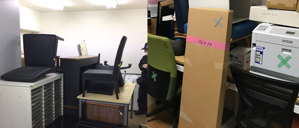 Smooth coordination for corporate relocation junk removal