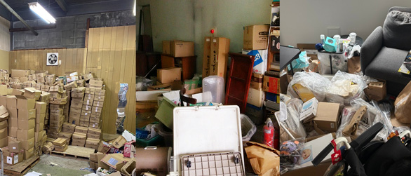 Large-volume junk removal for homes apartments offices and storage spaces