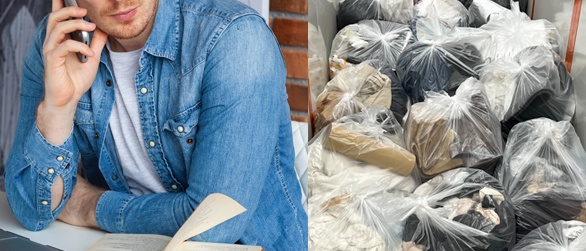 Suitcases and guest items removal