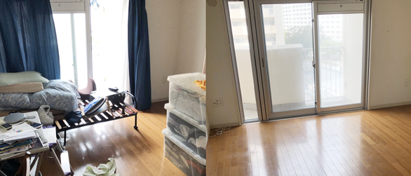 Pre-handover property turnover junk removal in Tokyo and Yokohama