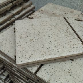 About the dispose of the joint tiles