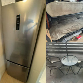 Collecting Bedroom Furniture and Large Kitchen Appliances in Yokosuka City