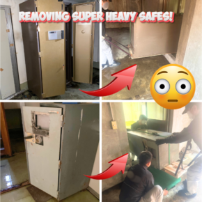 Removal and disposal of a massive safe that other companies refused! at Setagaya,Tokyo