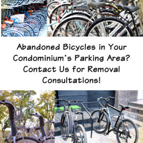 Abandoned Bicycles in Your Condominium’s Parking Area?