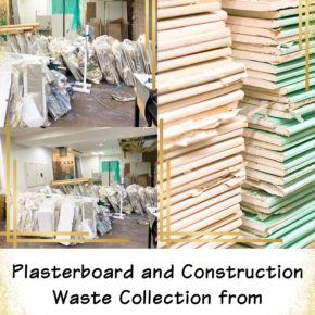 Plasterboard and Construction Waste Collection from a Renovation Project!