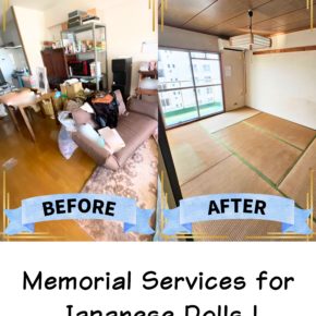 Memorial Services for Japanese Dolls！